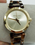 Buy Shop Michael Kors Delray Gold Dial Two Tone Steel Strap Watch for Women - MK4314 USA Online
