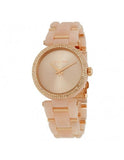 Buy Shop Michael Kors Delray Rose Gold Dial Rose Gold Steel Strap Watch for Women - MK4322 USA Online