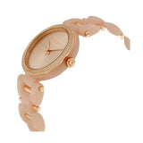 Buy Shop Michael Kors Delray Rose Gold Dial Rose Gold Steel Strap Watch for Women - MK4322 USA Online