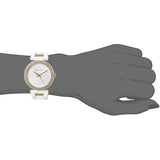 Buy Shop Michael Kors Delray Rose Gold Dial White Steel Strap Watch for Women - MK4315 USA Online