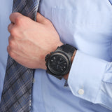 Buy Shop Michael Kors Dylan Black Dial Black Rubber Strap Watch for Men - MK8152 USA Online