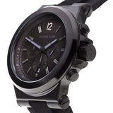 Buy Shop Michael Kors Dylan Black Dial Black Rubber Strap Watch for Men - MK8152 USA Online