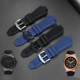Buy Shop Michael Kors Dylan Black Dial Black Rubber Strap Watch for Men - MK8184 USA Online