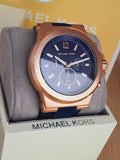 Buy Shop Michael Kors Dylan Blue Dial Blue Rubber Strap Watch for Men - MK8295 USA Online