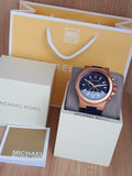 Buy Shop Michael Kors Dylan Blue Dial Blue Rubber Strap Watch for Men - MK8295 USA Online