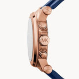 Buy Shop Michael Kors Dylan Blue Dial Blue Rubber Strap Watch for Men - MK8295 USA Online