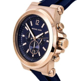 Buy Shop Michael Kors Dylan Blue Dial Blue Rubber Strap Watch for Men - MK8295 USA Online