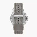 Buy Shop Michael Kors Dylan Chronograph Grey Dial Grey PVC Strap Watch For Men - MK8935 USA Online