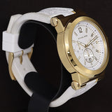 Buy Shop Michael Kors Dylan Chronograph White Dial White Rubber Strap Watch For Men - MK8937 USA Online
