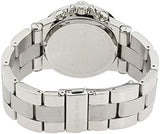 Buy Shop Michael Kors Dylan Glitz Chronograph White Dial Silver Steel Strap Watch For Women - MK5411 USA Online