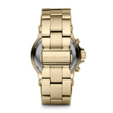 Buy Shop Michael Kors Dylan Quartz Gold Dial Gold Steel Strap Watch For Women - MK5861 USA Online