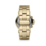 Buy Shop Michael Kors Dylan Quartz Gold Dial Gold Steel Strap Watch For Women - MK5861 USA Online
