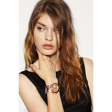 Buy Shop Michael Kors Dylan Rose Gold Dial Rose Gold Steel Strap Watch for Women - MK5314 USA Online