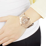 Buy Shop Michael Kors Dylan Rose Gold Dial Rose Gold Steel Strap Watch for Women - MK5314 USA Online