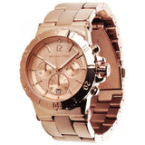 Buy Shop Michael Kors Dylan Rose Gold Dial Rose Gold Steel Strap Watch for Women - MK5314 USA Online