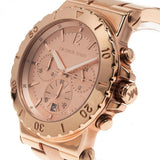 Buy Shop Michael Kors Dylan Rose Gold Dial Rose Gold Steel Strap Watch for Women - MK5314 USA Online