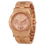 Buy Shop Michael Kors Dylan Rose Gold Dial Rose Gold Steel Strap Watch for Women - MK5314 USA Online