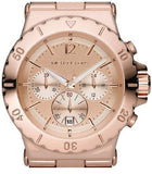 Buy Shop Michael Kors Dylan Rose Gold Dial Rose Gold Steel Strap Watch for Women - MK5314 USA Online