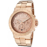 Buy Shop Michael Kors Dylan Rose Gold Dial Rose Gold Steel Strap Watch for Women - MK5314 USA Online