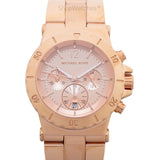 Buy Shop Michael Kors Dylan Rose Gold Dial Rose Gold Steel Strap Watch for Women - MK5314 USA Online