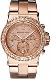 Buy Shop Michael Kors Dylan Rose Gold Dial Rose Gold Steel Strap Watch for Women - MK5412 USA Online