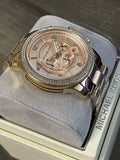 Buy Shop Michael Kors Dylan Rose Gold Dial Rose Gold Steel Strap Watch for Women - MK5576 USA Online