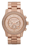 Buy Shop Michael Kors Dylan Rose Gold Dial Rose Gold Steel Strap Watch for Women - MK5576 USA Online