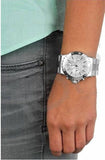 Buy Shop Michael Kors Dylan Silver Dial Silver Steel Strap Watch for Women - MK5312 USA Online