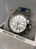 Buy Shop Michael Kors Dylan Silver Dial Silver Steel Strap Watch for Women - MK5312 USA Online