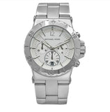 Buy Shop Michael Kors Dylan Silver Dial Silver Steel Strap Watch for Women - MK5312 USA Online