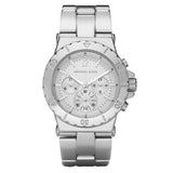 Buy Shop Michael Kors Dylan Silver Dial Silver Steel Strap Watch for Women - MK5312 USA Online