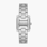Buy Shop Michael Kors Emery Analog Crystals Silver Dial Silver Steel Strap Watch for Women - MK4648 USA Online