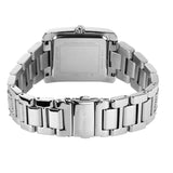 Buy Shop Michael Kors Emery Analog Crystals Silver Dial Silver Steel Strap Watch for Women - MK4648 USA Online