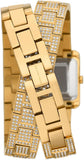 Buy Shop Michael Kors Emery Analog Crystals White Dial Gold Steel Strap Watch for Women - MK4835 USA Online