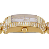 Buy Shop Michael Kors Emery Analog Crystals White Dial Gold Steel Strap Watch for Women - MK4835 USA Online