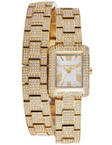 Buy Shop Michael Kors Emery Analog Crystals White Dial Gold Steel Strap Watch for Women - MK4835 USA Online
