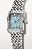 Buy Shop Michael Kors Emery Analog Three Hand Blue Dial Silver Steel Strap Watch for Women - MK4829 USA Online