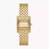 Buy Shop Michael Kors Emery Pave Analog Green Dial Gold Steel Strap Watch for Women - MK4742 USA Online