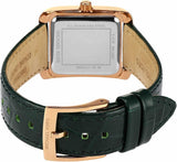 Buy Shop Michael Kors Emery Quartz Diamonds Green Dial Green Leather Strap Watch For Women - MK4697 USA Online
