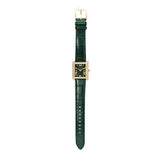 Buy Shop Michael Kors Emery Quartz Diamonds Green Dial Green Leather Strap Watch For Women - MK4697 USA Online