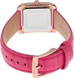 Buy Shop Michael Kors Emery Quartz Diamonds Rose Gold Dial Pink Leather Strap Watch For Women - MK2984 USA Online