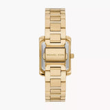 Buy Shop Michael Kors Emery Three-Hand Crystals Silver Dial Gold Steel Strap Watch for Women - MK4640 USA Online