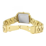 Buy Shop Michael Kors Emery Three-Hand Crystals Silver Dial Gold Steel Strap Watch for Women - MK4640 USA Online