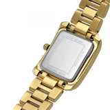 Buy Shop Michael Kors Emery Three-Hand Crystals Silver Dial Gold Steel Strap Watch for Women - MK4640 USA Online