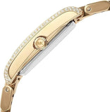 Buy Shop Michael Kors Emery Three-Hand Crystals Silver Dial Gold Steel Strap Watch for Women - MK4643 USA Online