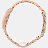 Buy Shop Michael Kors Emery Three-Hand Crystals Silver Dial Rose Gold Steel Strap Watch for Women - MK4641 USA Online