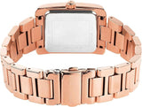 Buy Shop Michael Kors Emery Three-Hand Crystals Silver Dial Rose Gold Steel Strap Watch for Women - MK4644 USA Online