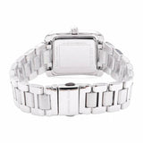 Buy Shop Michael Kors Emery Three-Hand Crystals White Dial Silver Steel Strap Watch for Women - MK4642 USA Online