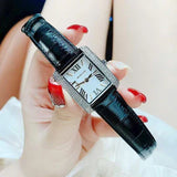 Buy Shop Michael Kors Emery Three Hand Silver Dial Black Leather Strap Watch For Women - MK4696 USA Online