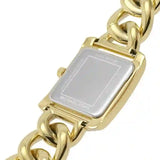 Buy Shop Michael Kors Emery Three Hand Silver Dial Gold Steel Strap Watch For Women - Mk7300 USA Online